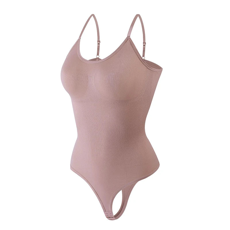 Shapewear Bodysuit Thong Fajas Colombianas Body Shaper Women Seamless Tummy Control Slimming Sheath Flat Belly for Underwear